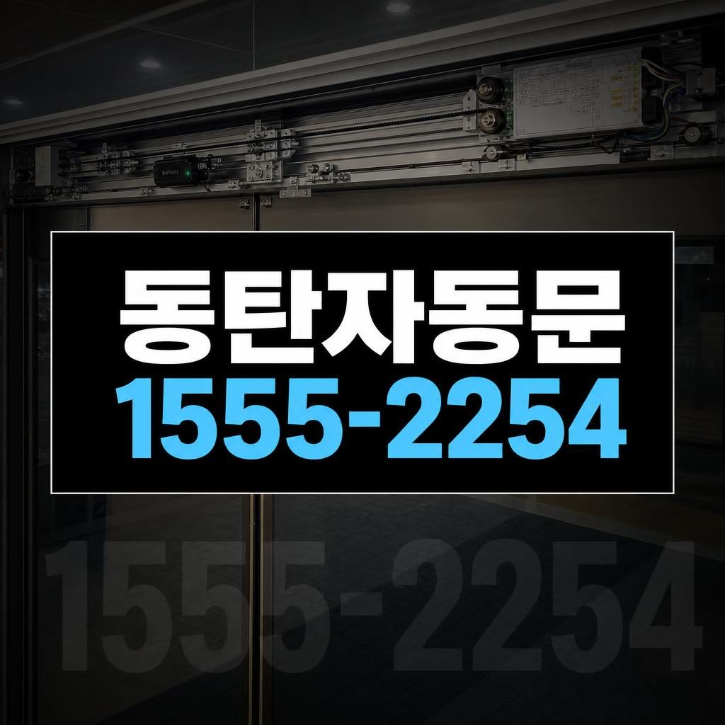 동탄자동문수리 반송동 자동문이 빠르게 튀어나가듯 열리는 증상 점검